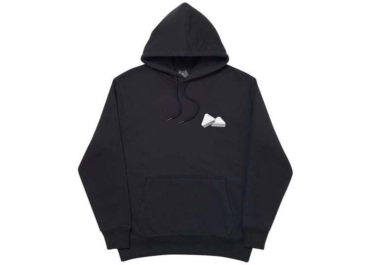 Palace on sale black hoodie