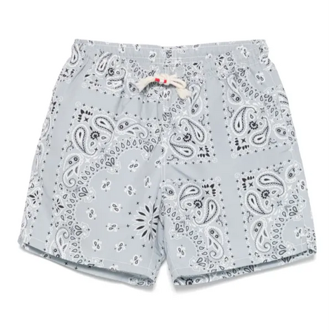 MC2 Saint Barth Bandana Shorts Grey