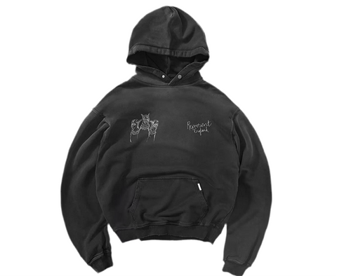 Represent Hoodie Hand Drawn Thoroughbred