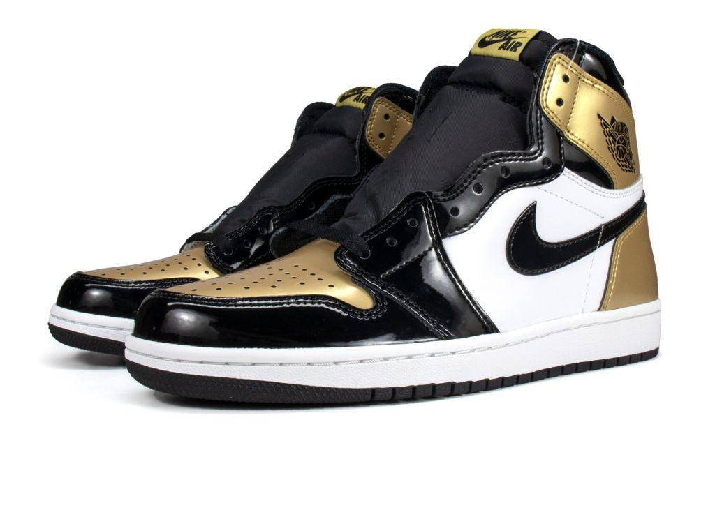 Nike Air Jordan 1 Retro Gold Toe | 861428 007. | ALPHET