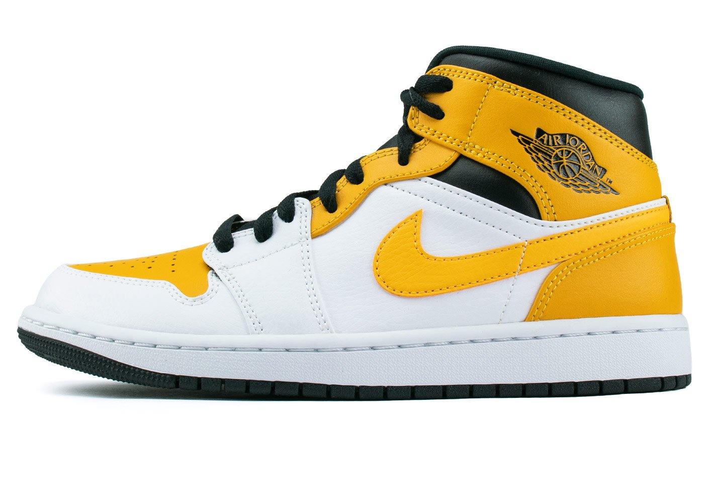 Shop Nike Air Jordan 1 Mid University Gold | ALPHET