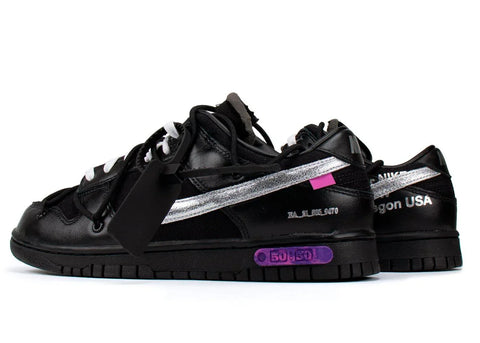 Nike Dunk Low Off-White Lot 50 - ALPHET