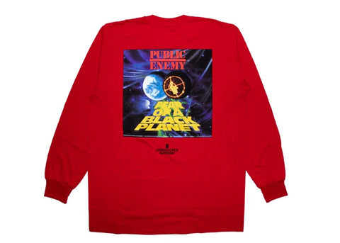 Supreme/UNDERCOVER/PUBLIC ENEMY Counter Attack L/S T-Shirt "SS18" - ALPHET