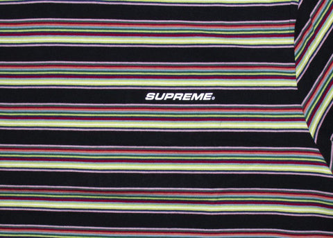 Supreme Multi Stripe L/S T-Shirt "SS18" - ALPHET