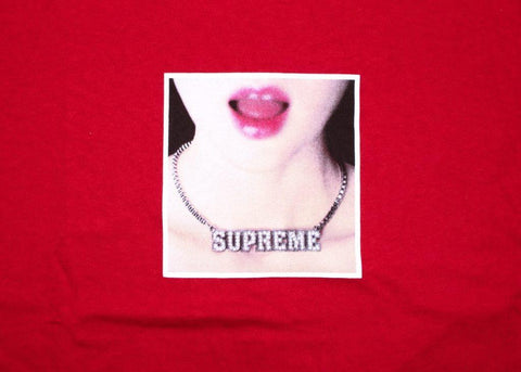 Supreme Necklace T-Shirt "SS18" - ALPHET