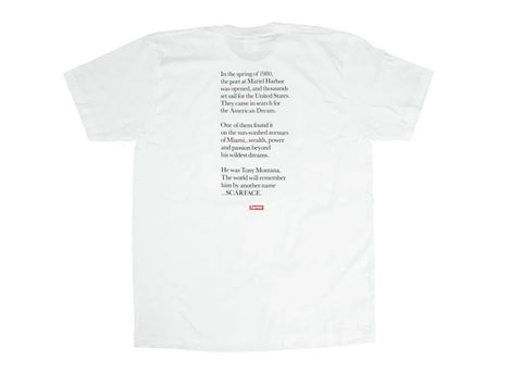 Supreme Scarface Shower T-Shirt "FW17" - ALPHET