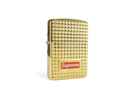 Supreme Diamond Cut Zippo "FW17" - ALPHET