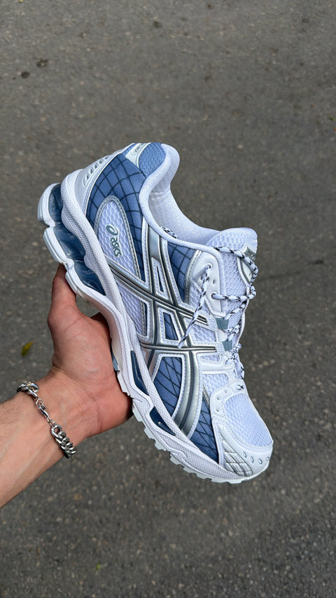 ASICS GEL NIMBUS 10.1 White Slate Blue - Pre Order