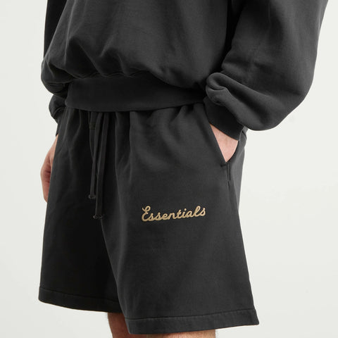 Fear Of God Essentials Shorts Faded Black