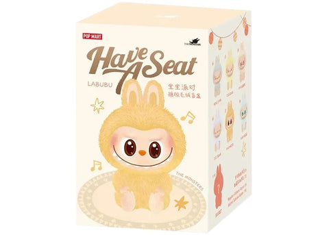 Labubu The Monsters Have A Seat Vinyl Plush Sealed Case Blind Box