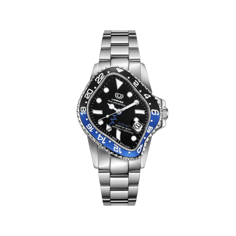 Laarvee Watch Black Blue