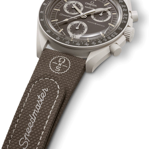 Swatch x Omega MoonSwatch straps Brown Sand Rubber Pre Order