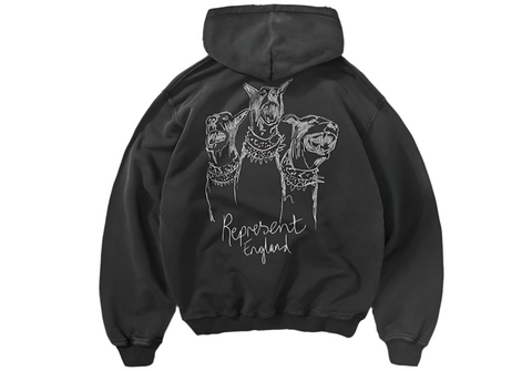 Represent Hoodie Hand Drawn Thoroughbred