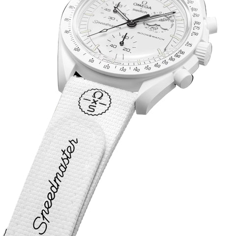 Swatch x Omega MoonSwatch straps White Rubber Pre Order