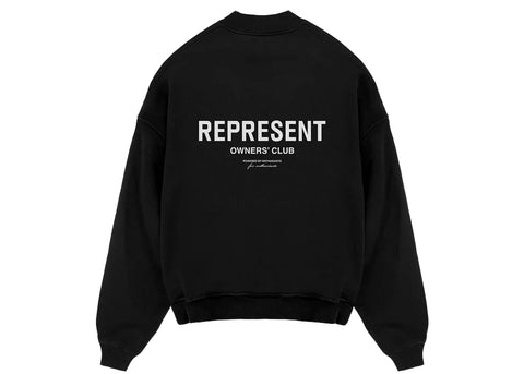 Represent Owners Club Crewneck Black