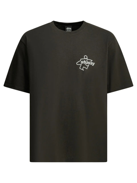 Stussy T Shirt Black Print