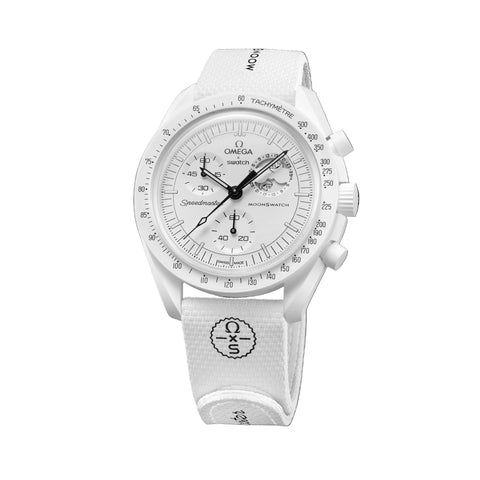 Swatch x Omega MoonSwatch straps White Rubber Pre Order