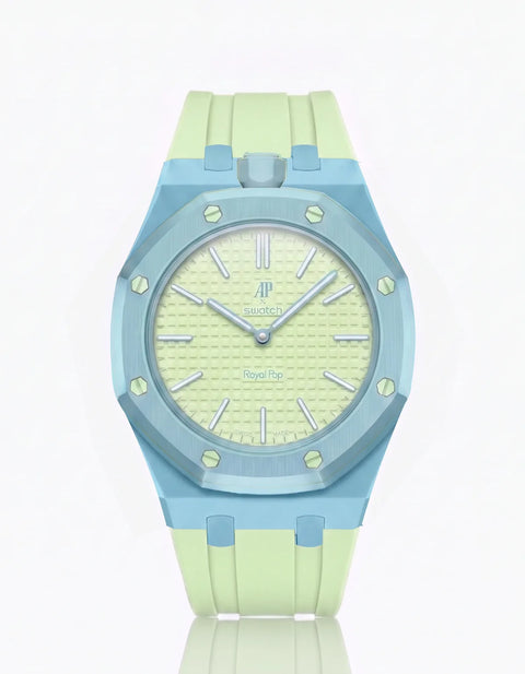 Swatch x Audemars Piguet Royal Pop Blaue Acht (תכלת) Pre Order