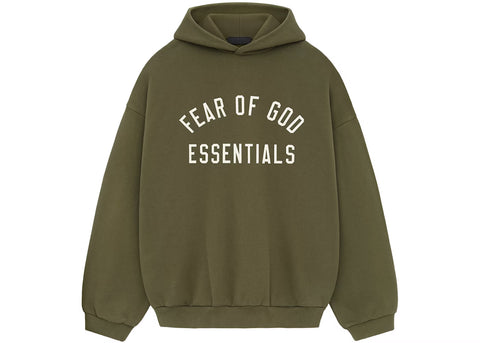 Fear of God Essentials Hoodie Green