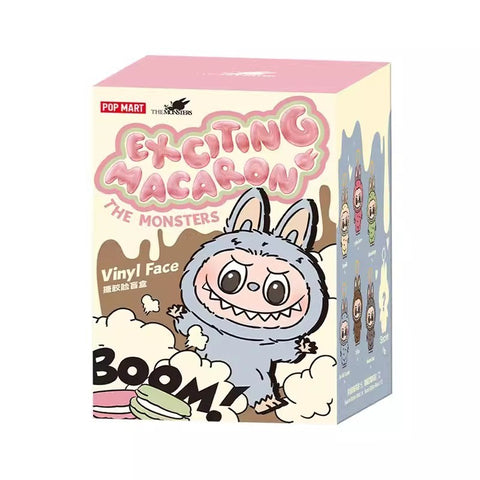 Labubu The Monsters Tasty Macrons Vinyl Face Sealed Case Blind Box