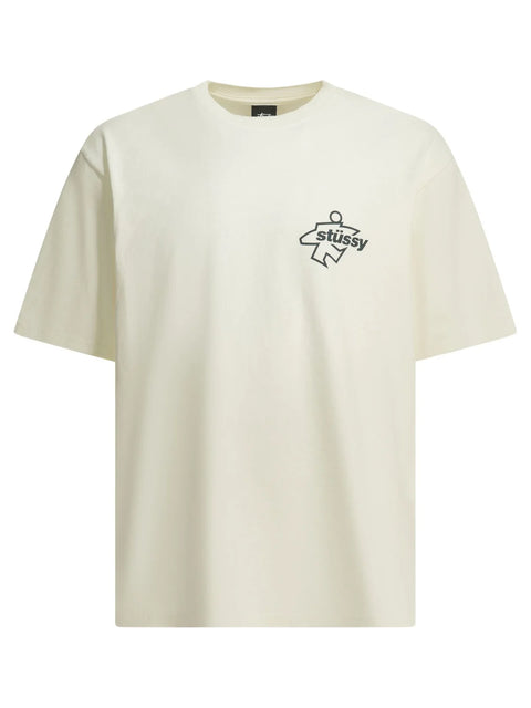 Stussy T Shirt White Print