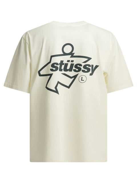 Stussy T Shirt White Print