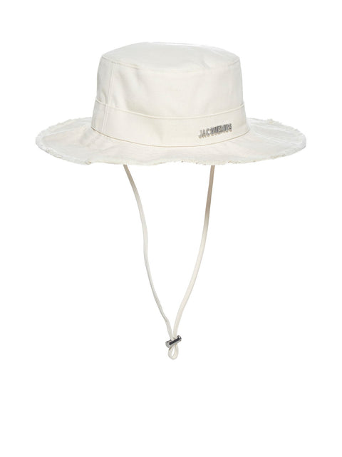 Jacquemus Artichaut Bucket Hat White