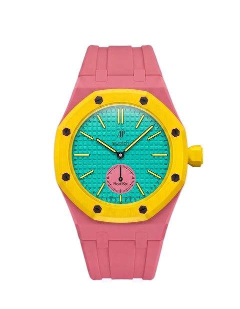 Swatch x Audemars Piguet Royal Pop Otg Roz (ורוד) Pre Order