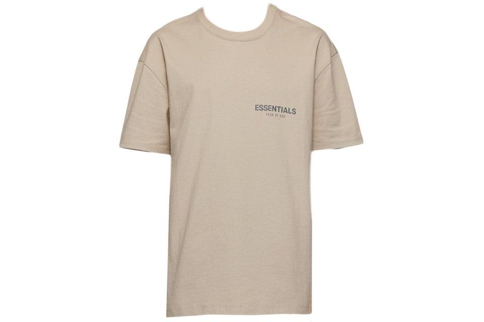 Fear of God Essentials Core Collection T-shirt Tan | ALPHET