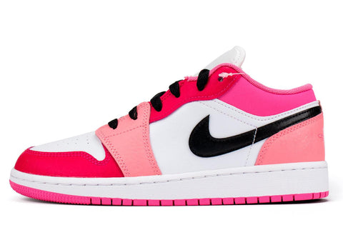 Nike Air Jordan 1 Low Pink Red GS - ALPHET