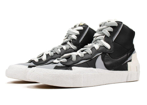 Nike Blazer Mid Sacai Black Grey - ALPHET