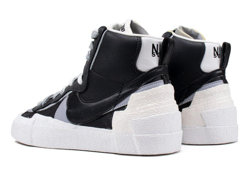 Nike Blazer Mid Sacai Black Grey - ALPHET