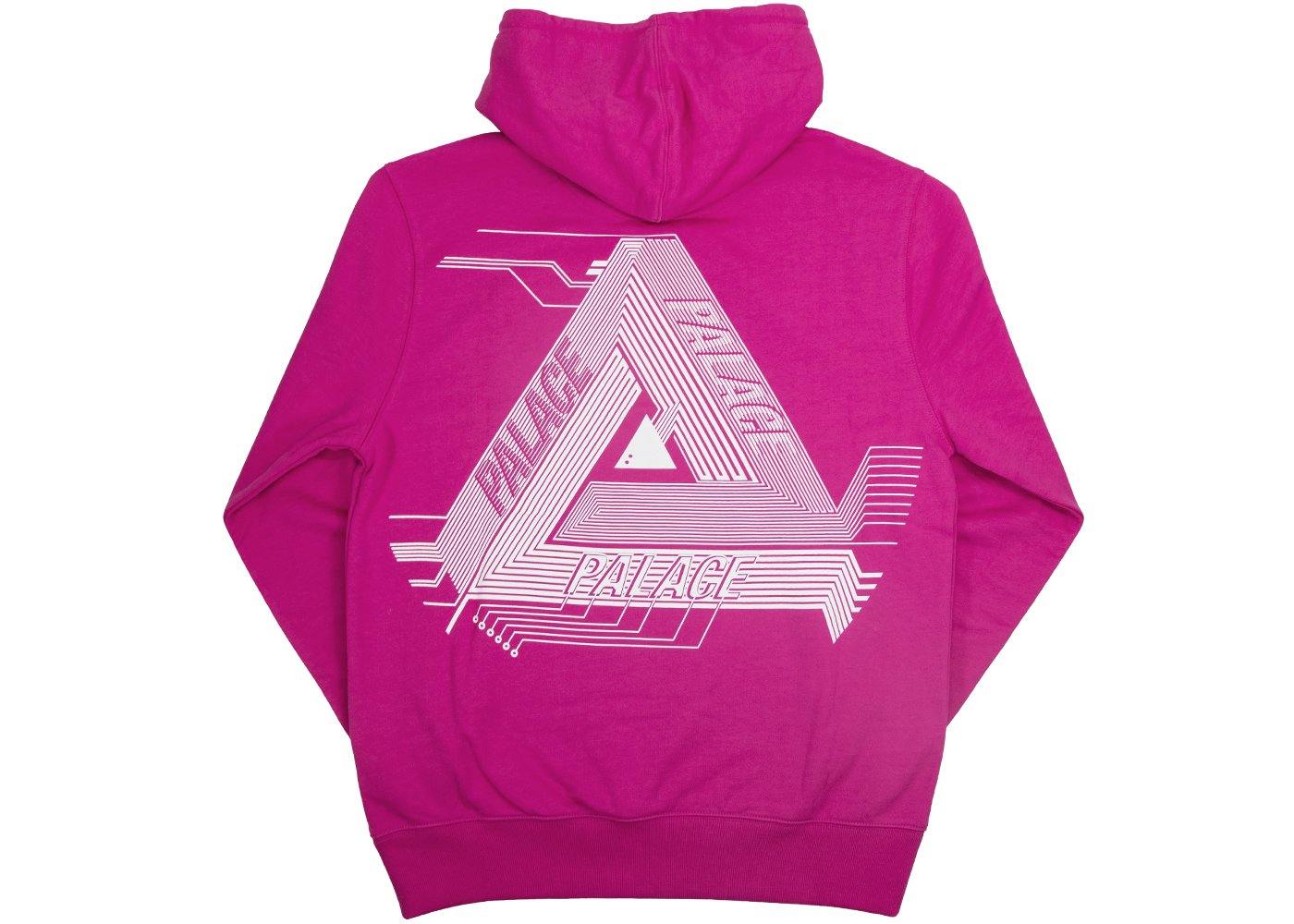 Palace pink clearance hoodie