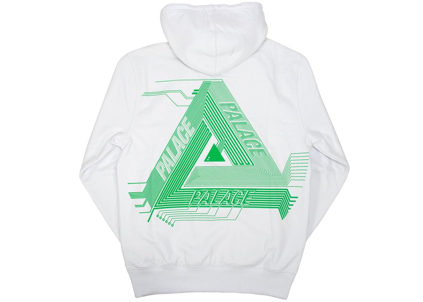 Palace 2024 green hoodie