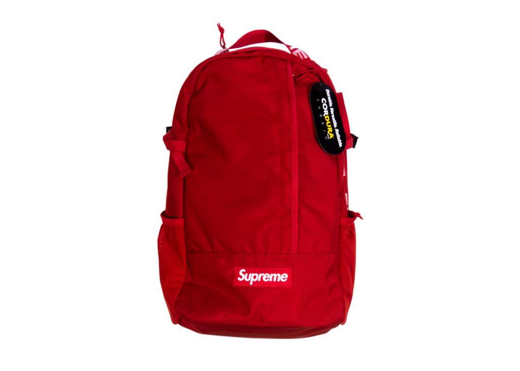 Supreme ss18 red clearance backpack