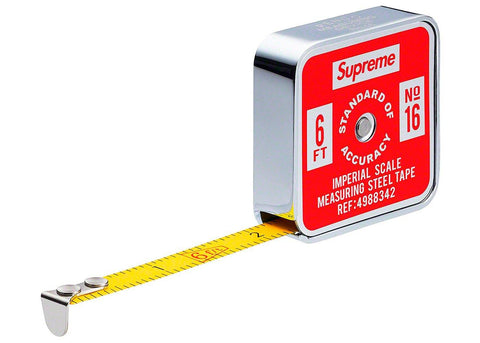 Supreme Penco Tape Measure (Imperial) Red "SS19" - ALPHET