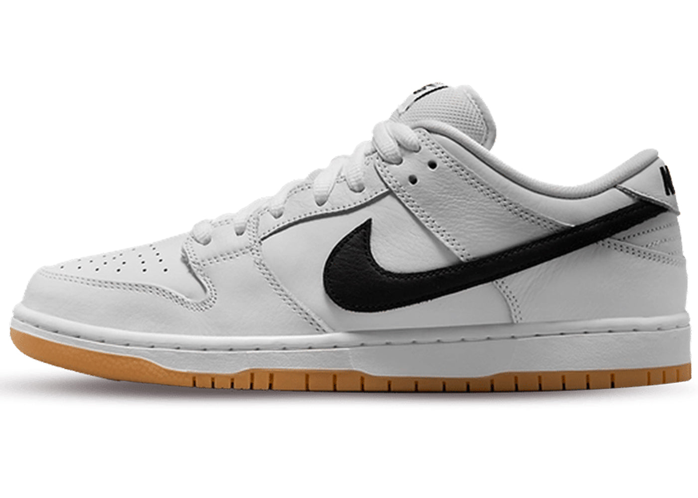 Nike SB Dunk Low Pro White Gum | ALPHET