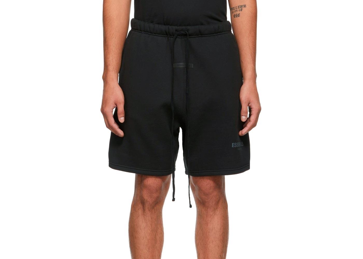 Fear of God Essentials Shorts Black/Stretch Limo | ALPHET