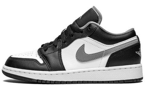 Nike Air Jordan 1 Low Black White Grey GS
