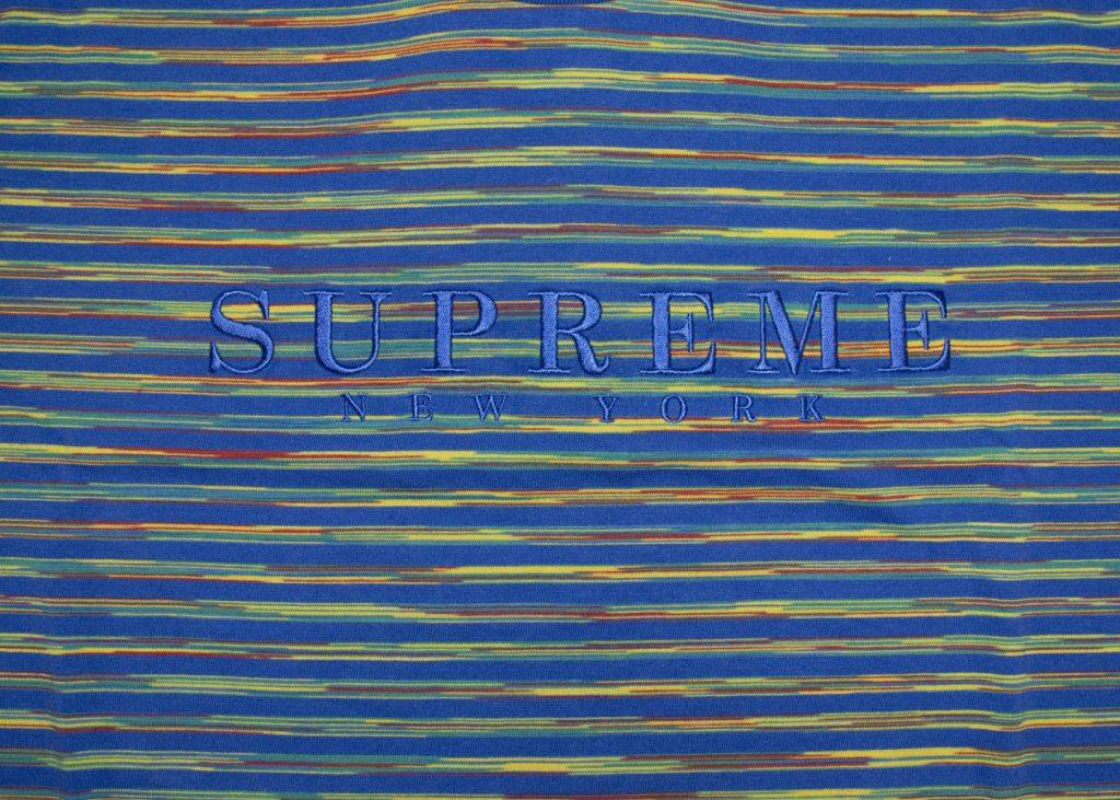 Supreme Royal Blue Static Stripe purchases Shirt SS18